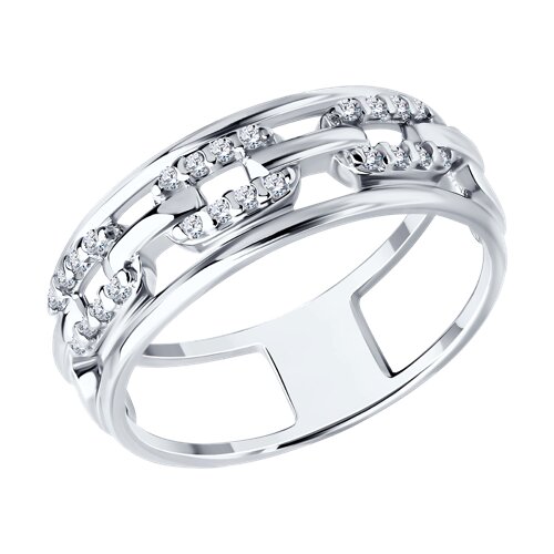 Кольцо SOKOLOV - Серебро 925, Фианит (арт. 94014253)