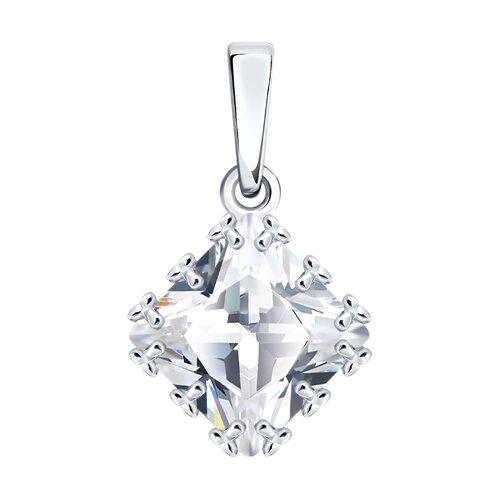 Подвеска SOKOLOV - Серебро 925, Фианит (арт. 94033399)