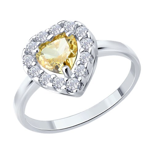 Кольцо SOKOLOV - Серебро 925, Фианит (арт. 94014691)