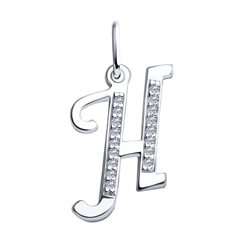 Подвеска SOKOLOV - Серебро 925, Фианит (арт. 94031372)