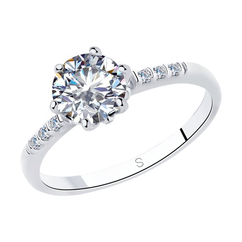 Кольцо SOKOLOV - Серебро 925, Фианит (арт. 94012964)