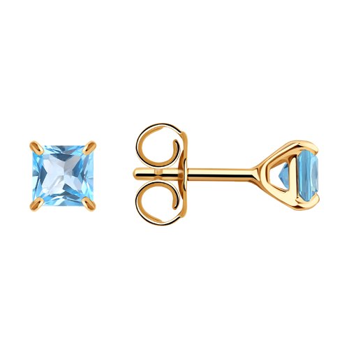 Серьги SOKOLOV - Золото 375, Топаз (арт. 37727437)