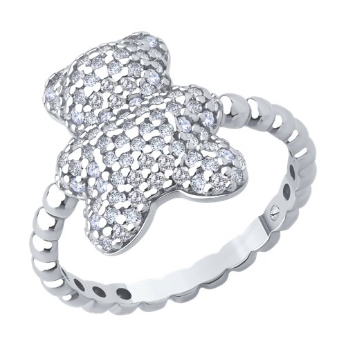 Кольцо SOKOLOV - Серебро 925, Фианит (арт. 94014422)