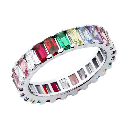 Кольцо SOKOLOV - Серебро 925, Фианит (арт. 94014107)