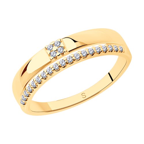 Кольцо SOKOLOV - Серебро 925, Фианит (арт. 93010870)