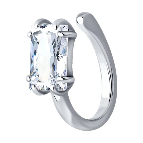 Серьга SOKOLOV - Серебро 925, Фианит (арт. 94170246)