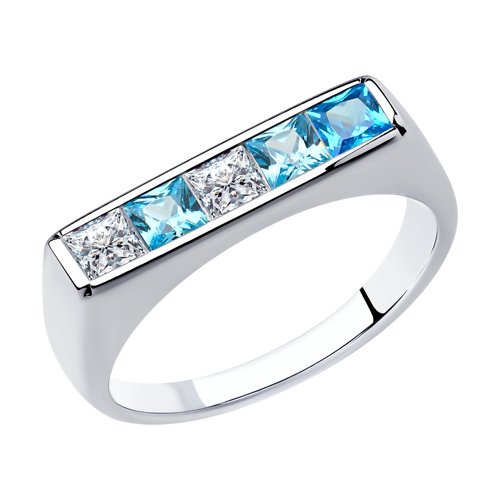 Кольцо SOKOLOV - Серебро 925, Фианит (арт. 94013104)