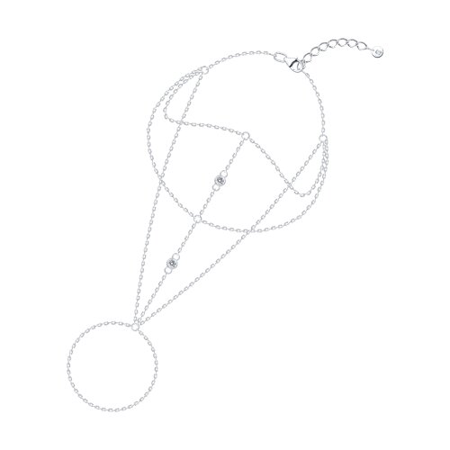 Браслет SOKOLOV - Серебро 925, Фианит (арт. 94051581)