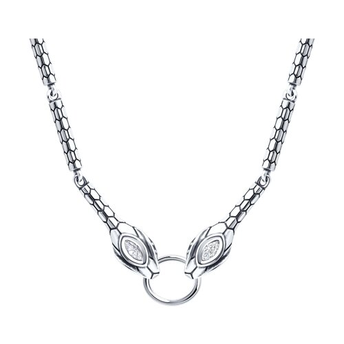 Колье SOKOLOV - Серебро 925, Фианит (арт. 95070027)