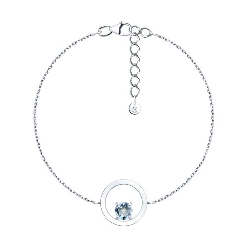 Браслет SOKOLOV - Серебро 925, Топаз (арт. 92050178)
