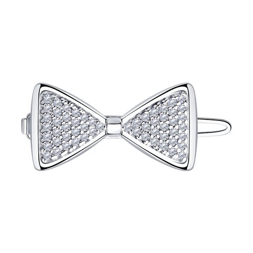 Заколка SOKOLOV - Серебро 925, Фианит (арт. 94250060)