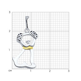 Подвеска Diamant - Серебро 925, Фианит (арт. 94-130-02269-1)