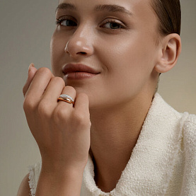 Кольцо SOKOLOV - Серебро 925, Фианит (арт. 93011182)