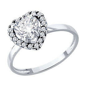 Кольцо Diamant - Серебро 925, Фианит (арт. 94-110-00122-2)