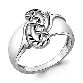 Кольцо Аквамарин - Серебро 925 (арт. 54759.5)