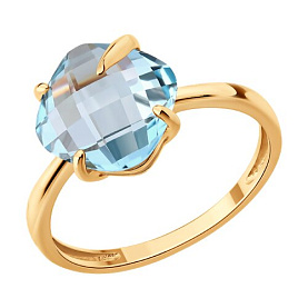 Кольцо SOKOLOV - Золото 585, Топаз (арт. 717461)