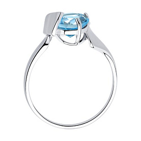 Кольцо SOKOLOV - Серебро 925, Топаз (арт. 92011948)