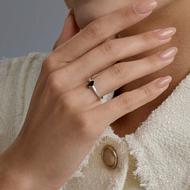 Кольцо SOKOLOV - Серебро 925, Гранат (арт. 92014858)