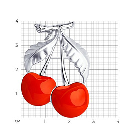 Брошь SOKOLOV - Серебро 925, Эмаль (арт. 94040245)