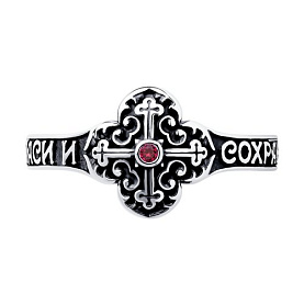 Кольцо SOKOLOV - Серебро 925, Фианит (арт. 95010104)