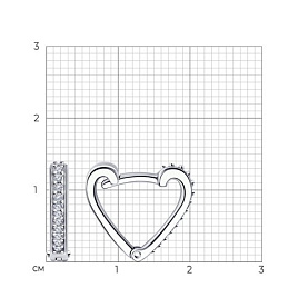 Серьги SOKOLOV - Серебро 925, Фианит (арт. 94024424)