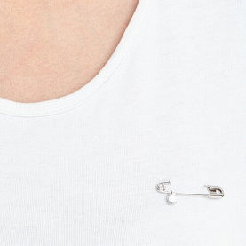 Булавка SOKOLOV - Серебро 925, Фианит (арт. 94040016)