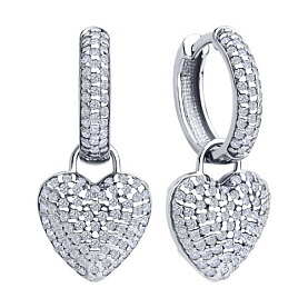 Серьги SOKOLOV - Серебро 925, Фианит (арт. 94026803)