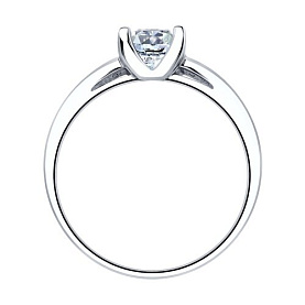 Кольцо SOKOLOV - Серебро 925, Фианит (арт. 94014186)