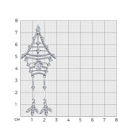 Брошь SOKOLOV - Серебро 925, Фианит (арт. 94040324)