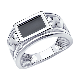 Кольцо Diamant - Серебро 925, Синтетическая шпинель (арт. 94-112-00567-1)