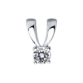 Подвеска SOKOLOV - Серебро 925, Фианит (арт. 94032830)