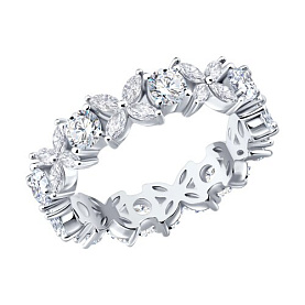 Кольцо SOKOLOV - Серебро 925, Фианит (арт. 94014123-91)