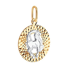 Подвеска SOKOLOV - Золото 585 (арт. 031386)