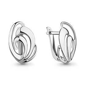 Серьги Аквамарин - Серебро 925 (арт. 31687.5)