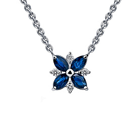 Колье Platinum Lab. - Платина 950 (арт. ПХ-062С-01)