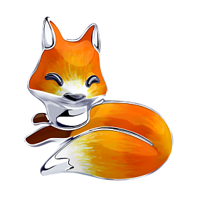 Брошь SOKOLOV - Серебро 925, Эмаль (арт. 94040168)