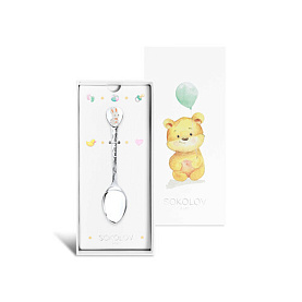 Ложка SOKOLOV - Серебро 925, Эмаль (арт. 2304010073)