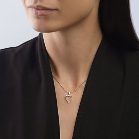 Подвеска SOKOLOV - Золото 585, Фианит (арт. 032858-3)