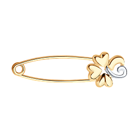 Булавка SOKOLOV - Золото 585 (арт. 040209)