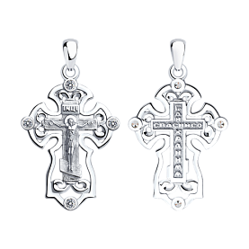 Подвеска SOKOLOV - Серебро 925, Фианит (арт. 94120132)