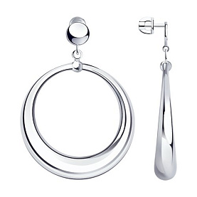 Серьги SOKOLOV - Серебро 925 (арт. 94025004)