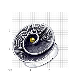 Кольцо Diamant - Серебро 925 (арт. 95-110-00362-1)