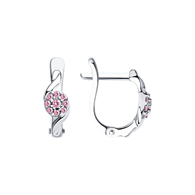 Серьги Diamant - Серебро 925, Фианит (арт. 94-120-01130-1)