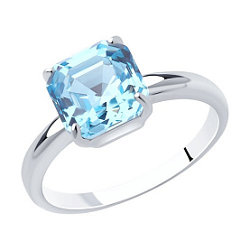 Кольцо SOKOLOV - Серебро 925, Swarovski (арт. 94013124)