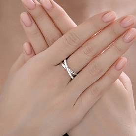 Кольцо Diamant - Серебро 925, Фианит (арт. 94-110-00029-1)