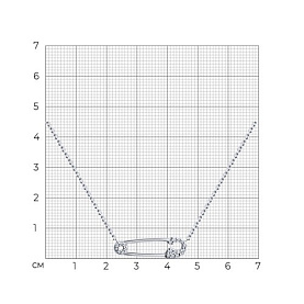 Колье SOKOLOV - Серебро 925, Фианит (арт. 94070694)
