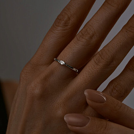 Кольцо SOKOLOV - Серебро 925, Фианит (арт. 94013290)