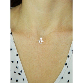 Подвеска Галатея - Серебро 925, Фианит (арт. 4442.1)