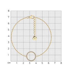Браслет SOKOLOV - Серебро 925, Фианит (арт. 93050205)