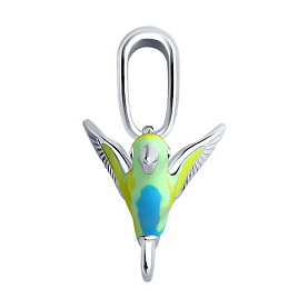 Подвеска SOKOLOV - Серебро 925, Эмаль (арт. 94033097)